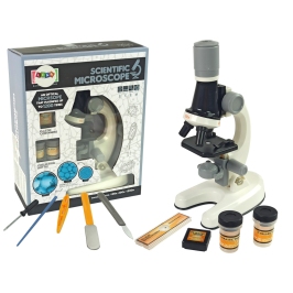 Children's Microscope Educational White Kit