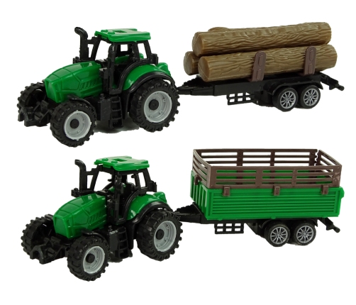 Farm Barn Animal Homestead Farm Two Tractors