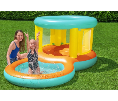 Inflatable Trampoline For Children 239 x 149 x 102 cm Bestway 52385