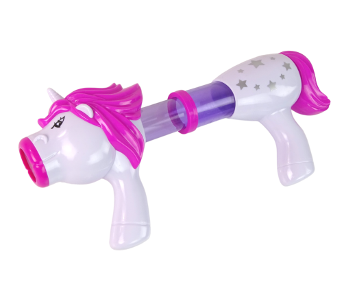 Soft Ball Launcher Gun Unicorn Blue