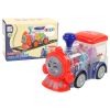 Happy toddler locomotive  LED lights and moving wheels With friction drive