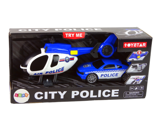 Helicopter Auto Police Vehicle Set Sound