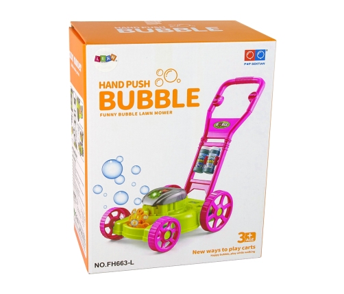 Mower Soap Bubble Machine Pink Soap Bubble Music