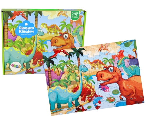 Puzzle World of the Dinosaurs