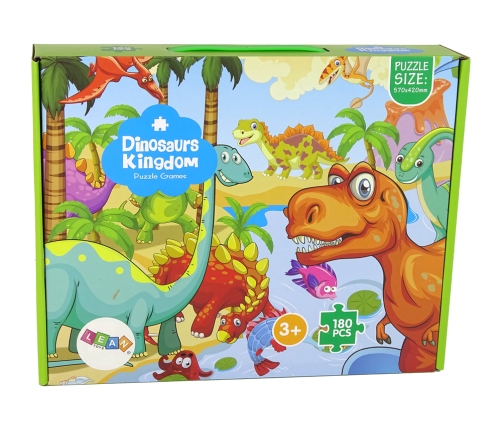 Puzzle World of the Dinosaurs