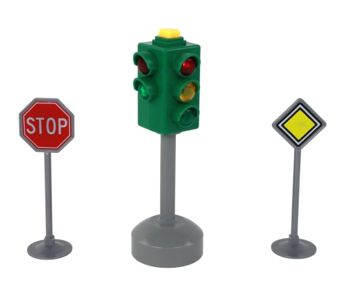 Traffic Light Signs Road Lights Sounds 12 cm