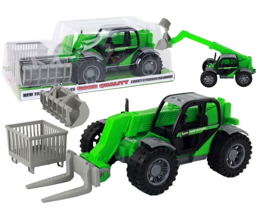 Agricultural Vehicle Tractor Green Crane Agricultural Machine