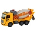 Concrete Mixer Truck Swivel Pear Sound Light Yellow 1:16