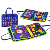 Blue Educational Sensory Felt Suitcase