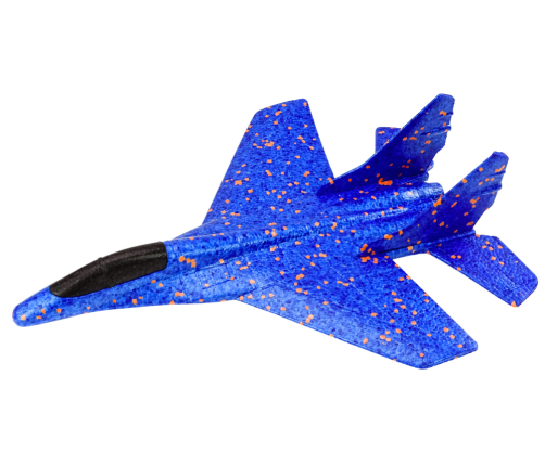 Styrofoam Fighter Plane With Blue Slingshot Launcher