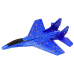 Styrofoam Fighter Plane With Blue Slingshot Launcher