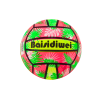 Rubber Ball Bright Leaves Pink 24 Cm