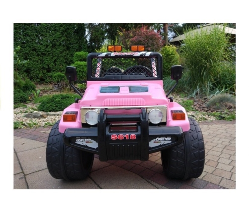 Jeep Raptor Pink - Electric Ride On Car