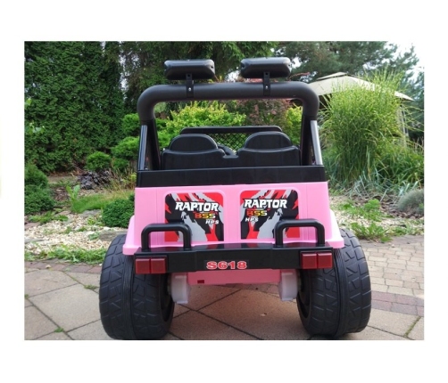 Jeep Raptor Pink - Electric Ride On Car