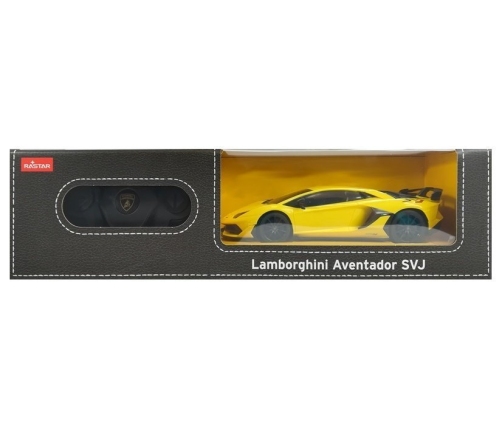 Auto R/C Lamborghini Aventador Rastar 1:24 Żółty