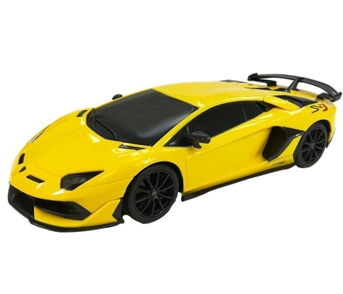 Auto R/C Lamborghini Aventador Rastar 1:24 Żółty