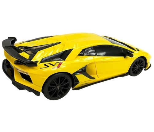 Auto R/C Lamborghini Aventador Rastar 1:24 Żółty