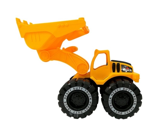 Tipper with trailer and Bulldozer 49 cm Construction site