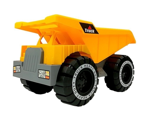 Tipper with trailer and Bulldozer 49 cm Construction site