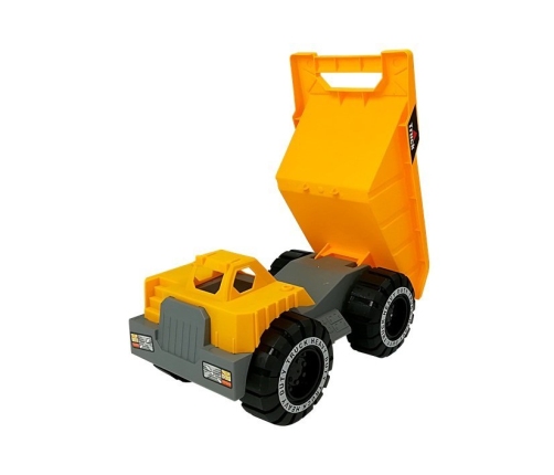 Tipper with trailer and Bulldozer 49 cm Construction site