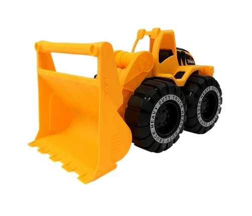 Tipper with trailer and Bulldozer 49 cm Construction site