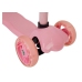 Children's Scooter Three-Wheeled Balance Model 918 with LED Pink