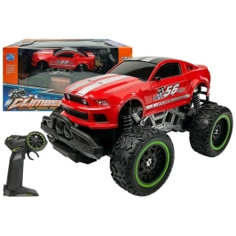 Remote controlled Car Off-road R/C Red High Wheels