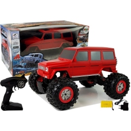 Off-road Car Amphibious 4x4 Remote Controlled 1:12 R / C Red