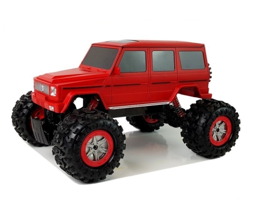 Off-road Car Amphibious 4x4 Remote Controlled 1:12 R / C Red