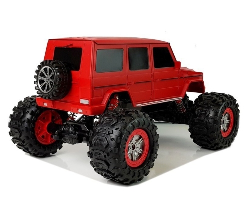 Off-road Car Amphibious 4x4 Remote Controlled 1:12 R / C Red