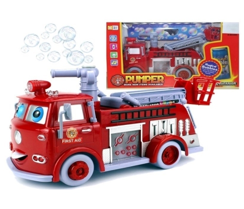 Soap Bubble Fire Brigade Car Drives Game