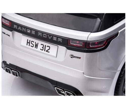 Двухместный детский электромобиль Range Rover Silver Painted