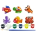 Sea Animals Turtle Crab Fish Plasterboard Painting Set