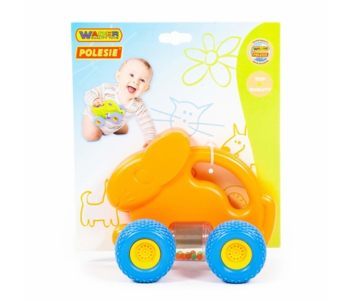 Rabbit Rattle Soft Baby Wheels 38234