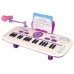 Electric Piano Keyboard For Kids Pink USB MP3 notes