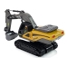 Caterpillar Remote Control Excavator 2.4G Yellow