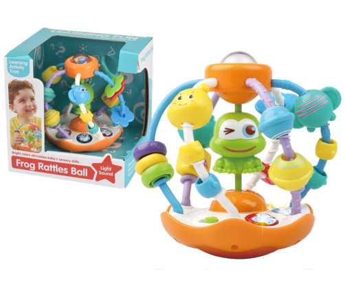 Interactive Frog Ball Toy Light Music