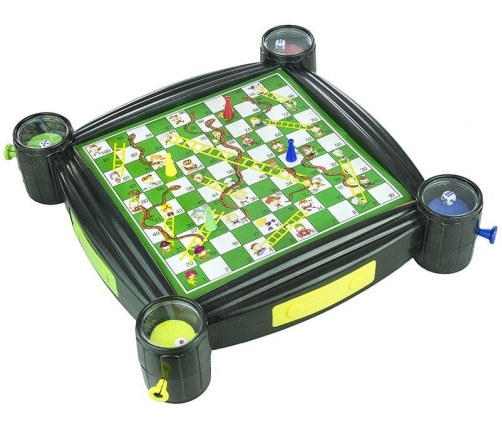 Games Set 7in1 Checkers Chinese Snakes and Ladders