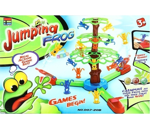 Jumping Frogs With A Catapult