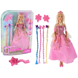 Pink Lucy Princess Doll Hair Accessories