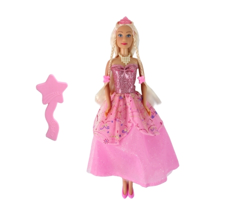 Pink Lucy Princess Doll Hair Accessories