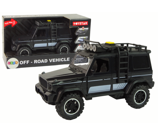 Off-Road Car 1:14 Friction Drive Black