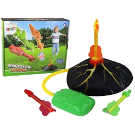 Volcano Launcher Rocket Dinosaurs Game At Home And Backyard