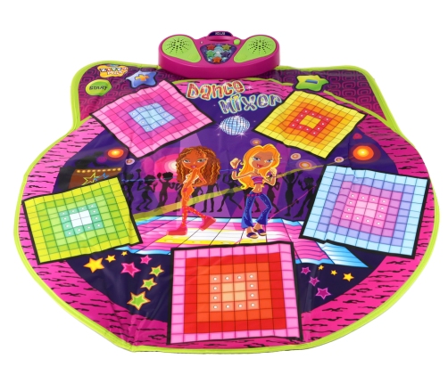 Children's Dance Mat Battery Operated Lights Sounds For Dance 91cm x 93cm