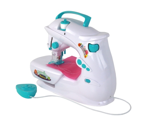 Sewing Machine for Children Like a Real White Battery Operated