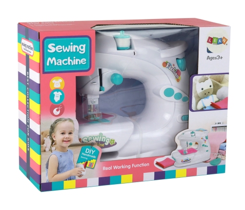 Sewing Machine for Children Like a Real White Battery Operated