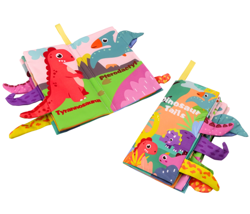 Soft Book Animals Dinosaurs Rustling Colorful