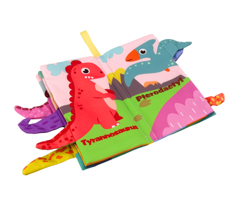 Soft Book Animals Dinosaurs Rustling Colorful