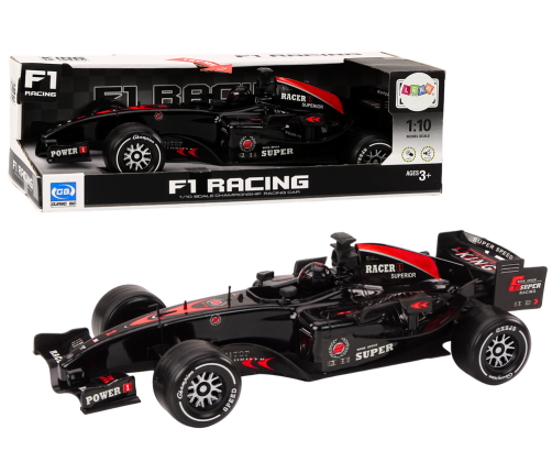 Racer Sports Car F1 Driven 1:10 Black Sounds