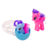 Unicorn Figurine in an Egg Colorful Comb Magic Egg Mix